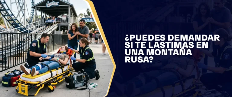 ¿Puedes Demandar Si Te Lastimas En Una Montaña Rusa?