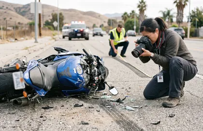 California demanda por lesiones en la cabeza en un accidente de moto pruebas y plazo de presentación