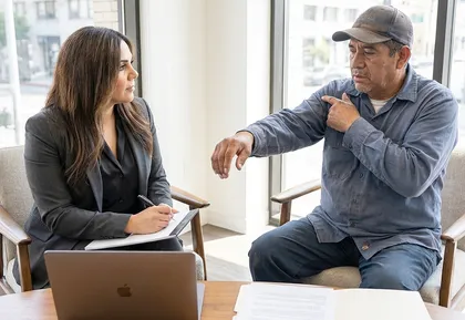 California worker discussing cumulative trauma injury and workers’ compensation filing deadline