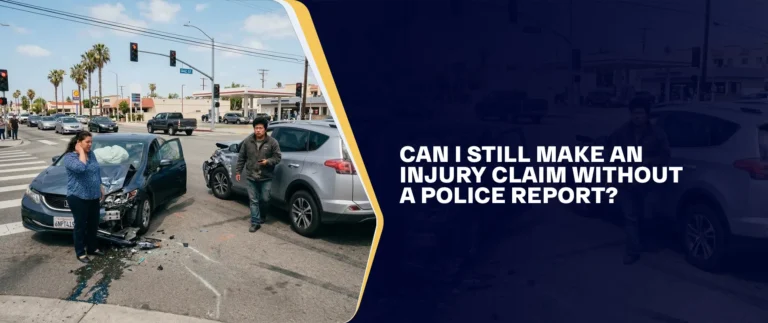 Can I Still Make an Injury Claim Without a Police Report