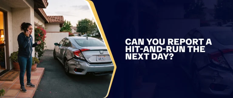 Can You Report a Hit-and-Run the Next Day
