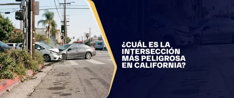 ¿Cuál Es La Intersección Más Peligrosa En California?