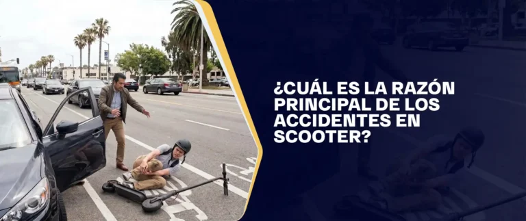 ¿Cuál es la Razón Principal de los Accidentes en Scooter?