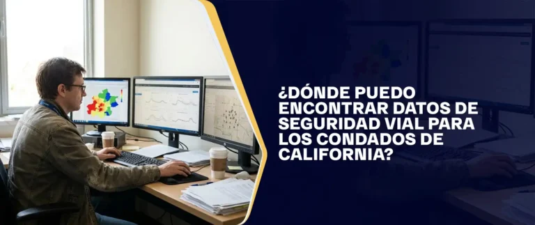 ¿Dónde Puedo Encontrar Datos de Seguridad Vial Para los Condados de California?