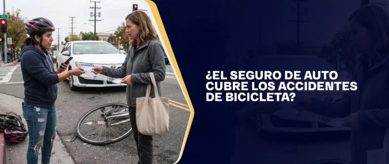 ¿El Seguro De Auto Cubre Los Accidentes De Bicicleta?