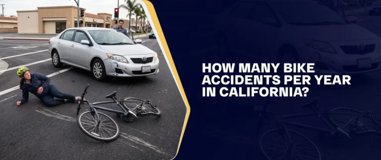 How Many Bike Accidents per Year in California