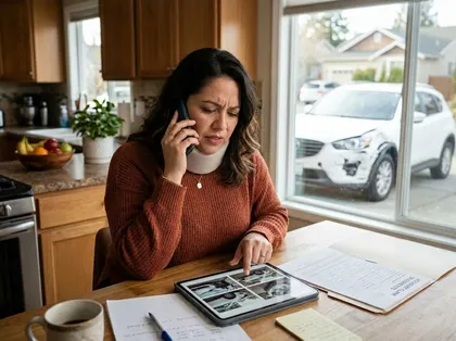 Injured driver reviewing California accident reporting deadlines