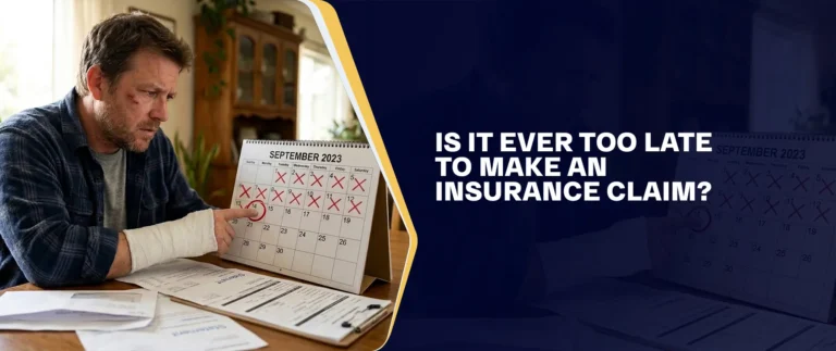 Is It Ever Too Late To Make An Insurance Claim