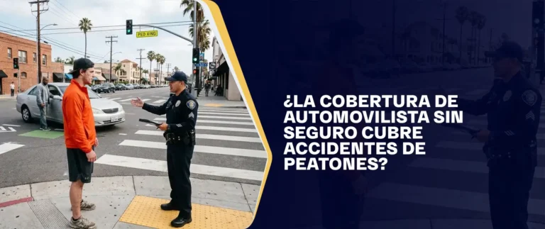 La Cobertura De Automovilista Sin Seguro Cubre Accidentes De Peatones