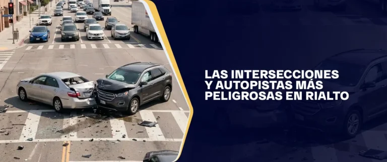 Las Intersecciones Y Autopistas Más Peligrosas En Rialto