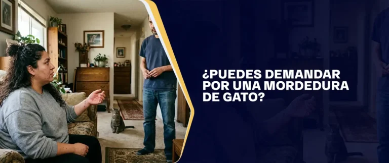 ¿Puedes Demandar Por Una Mordedura De Gato?