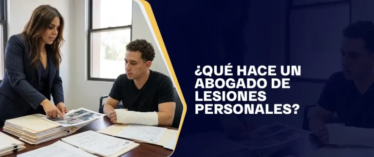 ¿Qué Hace Un Abogado De Lesiones Personales?