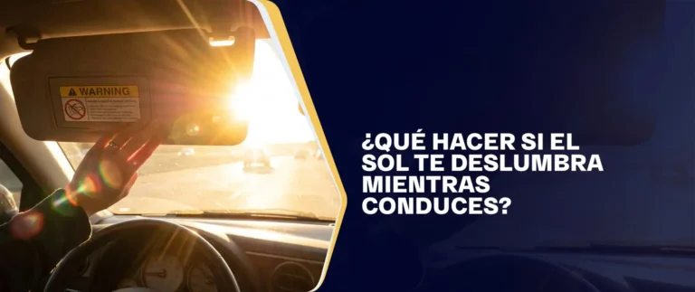 ¿Qué Hacer si el Sol Te Deslumbra Mientras Conduces?