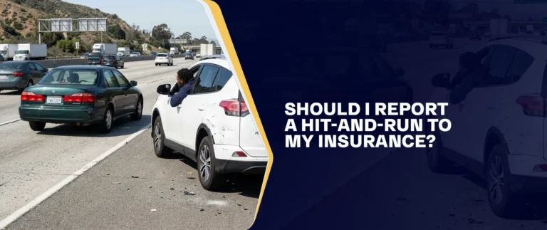 Should I Report a Hit-and-Run to My Insurance