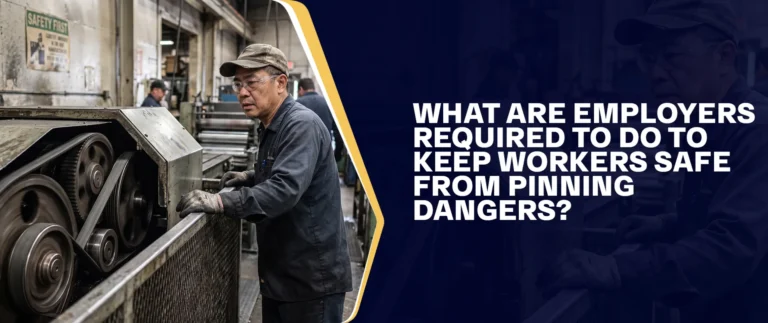 What Are Employers Required To Do To Keep Workers Safe From Pinning Dangers?