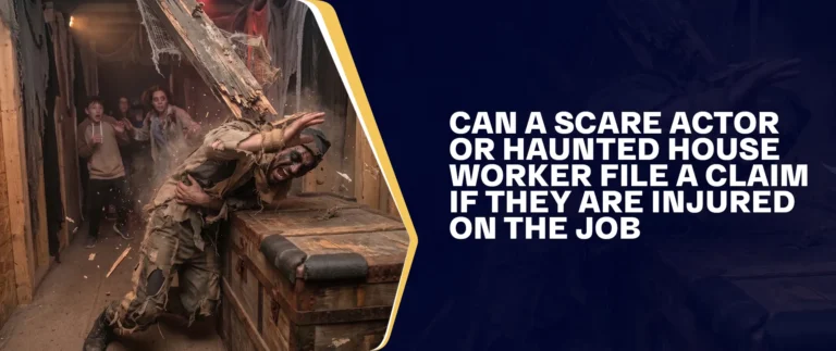 Can a Scare Actor or Haunted House Worker File a Claim If They Are Injured on the Job?