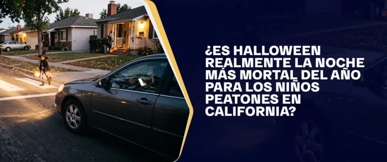 Es Halloween Realmente la Noche Más Mortal del Año Para los Niños Peatones en California