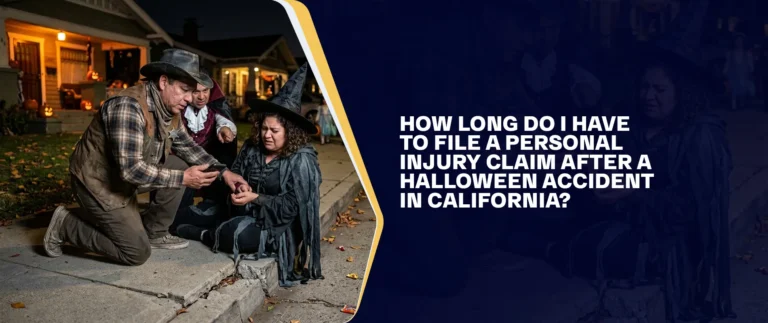 How Long Do I Have to File a Personal Injury Claim After a Halloween Accident in California