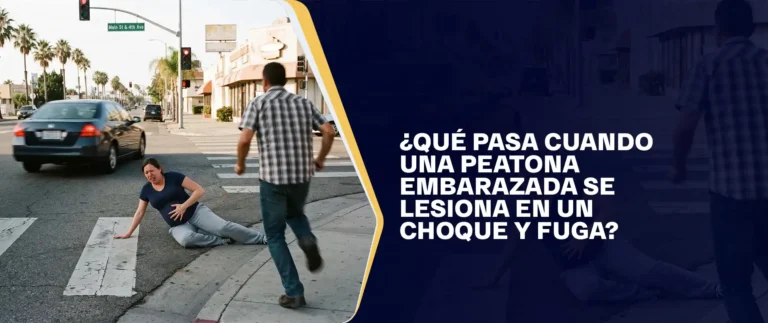 ¿Qué Pasa Cuando una Peatona Embarazada Se Lesiona en un Choque y Fuga?