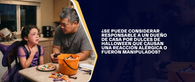 ¿Se Puede Considerar Responsable a un Dueño de Casa por Dulces de Halloween Que Causan una Reacción Alérgica o Fueron Manipulados?